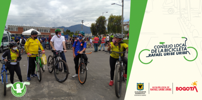 Rafael Uribe Uribe ya cuenta con un Consejo Local de la bici