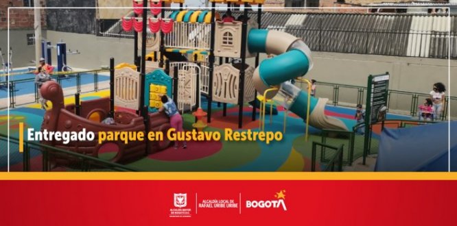 Entregado parque en Gustavo Restrepo