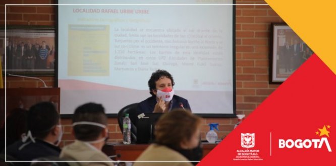 Alcalde Local presento hoy el Plan de Desarrollo Local ante la Junta Administradora Local