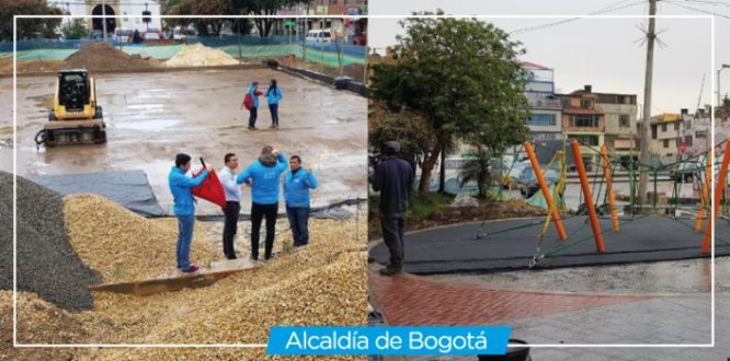 Obras en la localidad de Rafael Uribe Uribe avanzan Obras en la localidad de Rafael Uribe Uribe avanzan