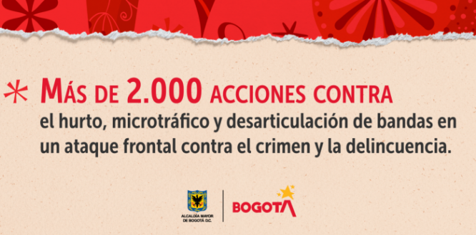 Administración Distrital presenta Plan Especial “Navidad Más Segura” en 