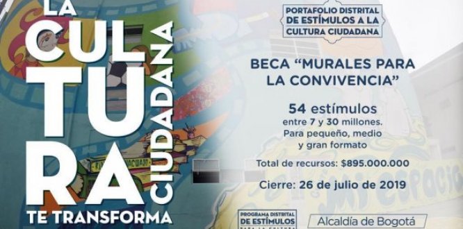 Bogotá se convertirá en un lienzo para artistas